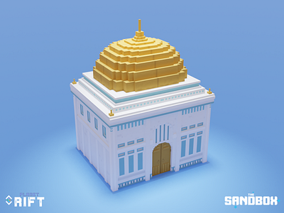 Palace House 3d 3d art building enviromental environment design game art game asset game design gamedesign illustration kingdom magic magical magicavoxel nfts sandbox voxedit voxel voxel art voxelart