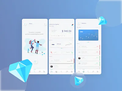 Dime - Pocket Wallet UI bank bankui branding design dime logo ui uidesgin uidesign uiux uix uixdesign vector wallet wallet app wallet ui wallets