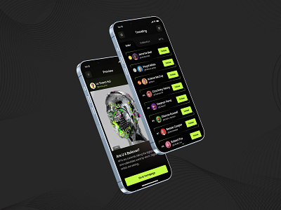 Wanawi NFT Details app design ios kit mobile reactnative template ui wanawi