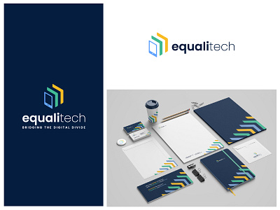 Equalitech access barrier book books brand education learning logo skill stack stationary wall