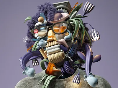 Freedom - Deconstruct 3d abstract adobe cinema4d design graphic design illustration inspiration modern octane