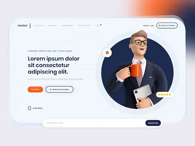 Estate Agency Saas 3d colorful colourful corporate corporate branding digital design estate agent gradient minimal saas saas app saas design saas landing page saas website shapes software ux uxui webdesign webdesigns