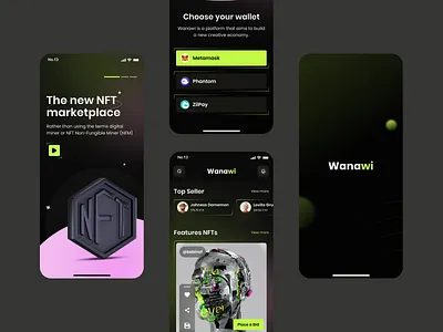 Wanawi Connect Wallet app connect crypto nft reactnative ui wallet wanawi