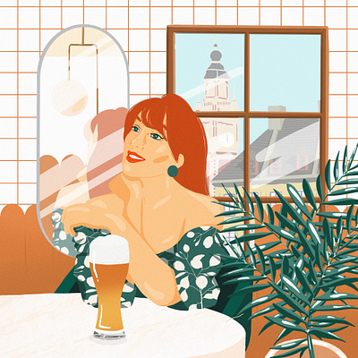 Calendrier 2021 | Mai digital female feminine feminist girl character girlpower illustration procreate women empowerment women in illustration