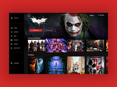 Daily UI 025 TV App daily 100 challenge dailyui dailyuichallenge design designinspiration figma ui uidesign uiux webdesign