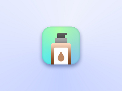 App Icon for a Shade Finder App dailyui dailyui005 foundation shade finder foundationapp