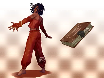 Mage Character Design character design concept art concept artist digitalart fantasy illustration