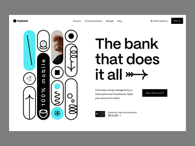 online banking: visual identity bank bank account banking finance fintech mobile bank transfer web web design web page webdesign webpage