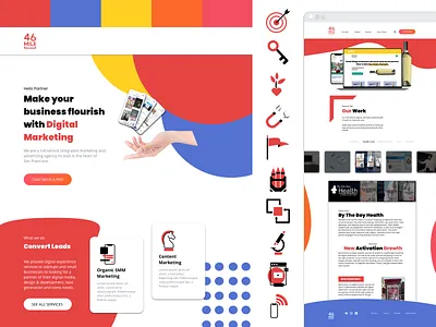 Brand Redesign branding design icon illustration minimal site ui ux web