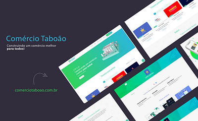 comercio taboão site ui uidesign ux web wp