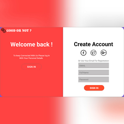 Good Or Not Website animation design graphic design illustration logo ui ux web website