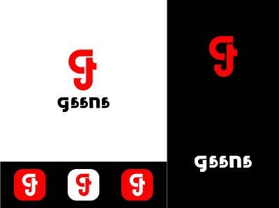 gaana creative logo custom gaana font gaana gaana logo minimalist logo music app music logo redesign gaana