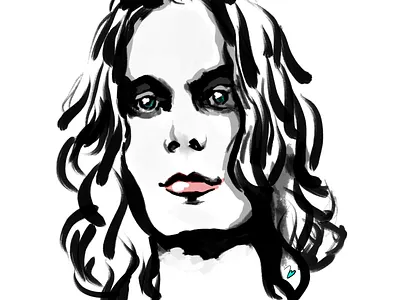 Kyllä tai ei, mutta se on okei. 2021 adobe fresco blackandwhite design digital art digital illustration digital painting dribbble illustration illüstrasyon march oil painting brushes oil painting brushes sketch