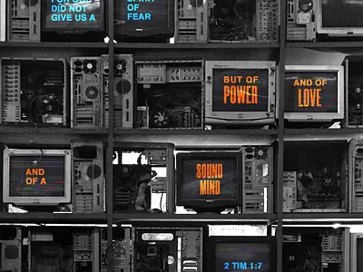 Power + Love + Sound Mind christian christian design christian designer digital graphic poster social media banner social media design social media designs social media post socialmedia