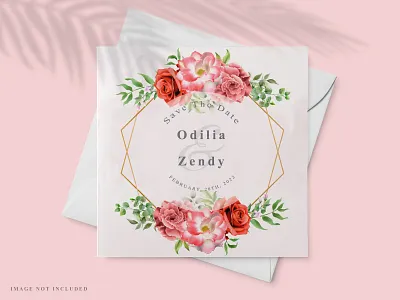 Wedding invitation with a red rose painting theme background card confetti heart invitation love painting party pattern petal pink red rose spring texture valentine vector vintage wallpaper wedding