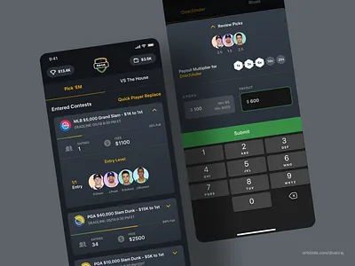 Sports Betting App add money betting app football golf league app leagues nascar nba nfl pga pick em player selection soccer sports app