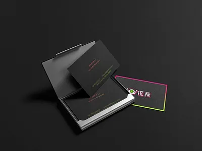 GLOWOW BUSINESS CARD branding business card design illustration logo typography