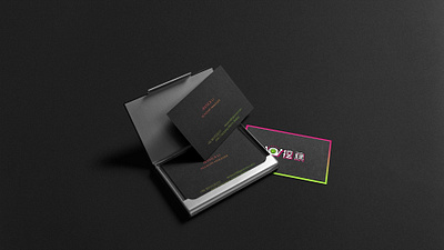GLOWOW BUSINESS CARD branding business card design illustration logo typography