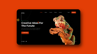 creative design page agency business clean concept creative creative design creativity design header hero homepage ideas landingpage minimal modern trend ui ui website template ux web website