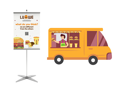 burger car illustration beverage branding burger illustration burger menu drinks inllustration food and drink food branding food car food illustration foodtruck illustration