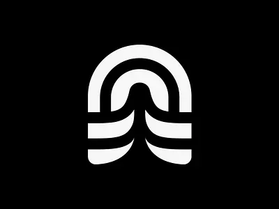 Tunel graphic design line logo lines logo logotype mark minimal design tunel tunel logo