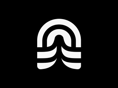 Tunel graphic design line logo lines logo logotype mark minimal design tunel tunel logo