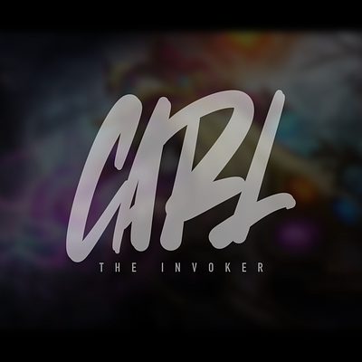 Carl the Invoker. Random Lettering adobe ilustrator brand design brand designer brand identity branding coreldraw design elegant illustration lettering lettering art lettering artist lettering logo logo logo idea logo inspirations logodesign logotype simple typography