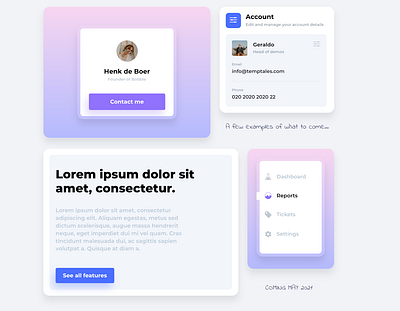 Bubble Style Sheet preview branding bubble kit kith nocode ui