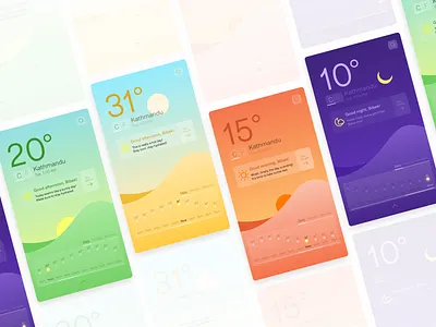 Weather UI design figma figmadesign thevisualx ui uidesign uidesigner uiux weather weather app weeklyui