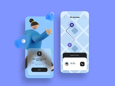 Delivery mobile app app delivery delivery app delivery service delivery status delivery truck dribbble figmadesign interface mobile mobile app mobile app design ui uiux ux