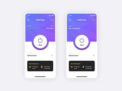 VPN. Main screens app design app ui appdesign appdesigner design ios ios app ios app design mobile mobile app mobile app design mobile design mobile ui ui ux ui uxui uxuidesign vpn vpn app vpnapp