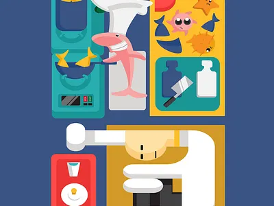 fish cooking illustration bundle beverage design branding cooking cooking illustration cooking ilustration design drink illustration fish cooking fish illustration flat food food and drink food branding food illustration illustration sardines vector