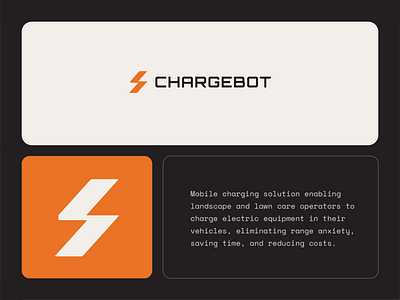 Logo for a new charging tech product abstract bolt branding charge electric energy logo minimalist modern power tech