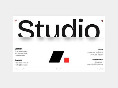 Footer Exploration design footer framer website landing page ui landingpage typography ui