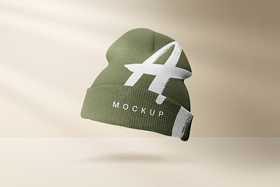 Branding Beanie Hat Mockup product