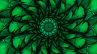 Trippy Plant Vortex Background 3d 3d art backdrop background green hippie plant supji trippy trippy art vortex wallpaper