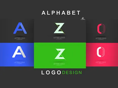 Alphabet Redesign Logo creative logo flat graphic design illustration logotype minimalist logo typography