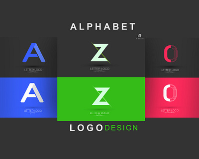 Alphabet Redesign Logo creative logo flat graphic design illustration logotype minimalist logo typography