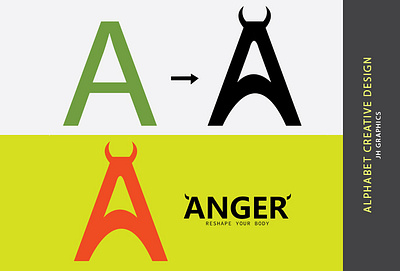 Anger logo fiveer alogo anger branding evillogo evillogo fiverrlogo logoforsale minimal