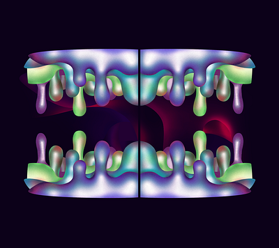 gradient drops saliva colors drop flow gradient illustration liquid organic saliva