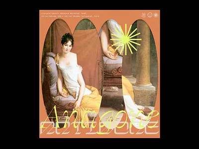 Antigone : Reviving a Museum look - webpage and social media artwork branding design typography ui uidesign ux uxdesign uxui web webdesign