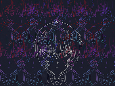 Neon Genesis Evangelion 3.0+1.0 anime design designer evangelion illustration neongenesisevangelion vector