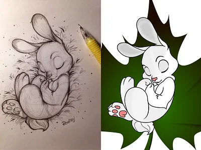 I will convert a hand drawing hand into a vector image design drawing illustration vector vectorart