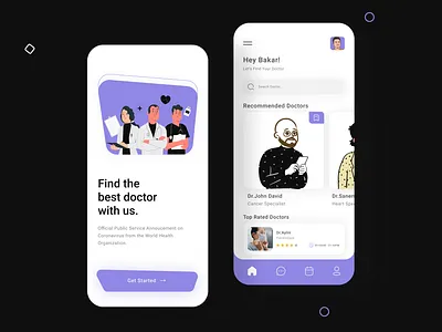 Doctor App | Find your doctor app app design dailyui design doctor application doctor appointment doctor consultation app doctor website doctorapp medicalapp new design new web design ui ui ux ui ux design ux web design