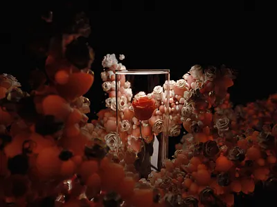 Made of Flowers 3d flower rose roses
