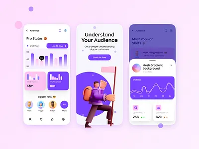 Analytics Mobile App analytics analytics app android app dashboad design designer iphone iphone app mobile mobile app mobile app design mobile ui product product design ui ui design ux ux design ux designer
