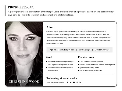 Proto persona app design mobile ui user user persona ux web