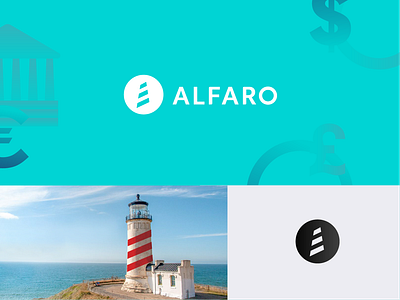 Alfaro | Digital banking | Branding agency banking branding corporate design digital finance goodstory graphic design lighthouse logo mobile money style ui ux