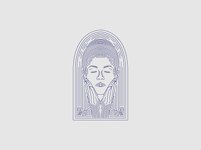 Women branding design flat graphic design icon illustration illustrator logo minimal vector