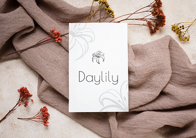 Daylily - Logo Design branding design illustration logo minimal vector